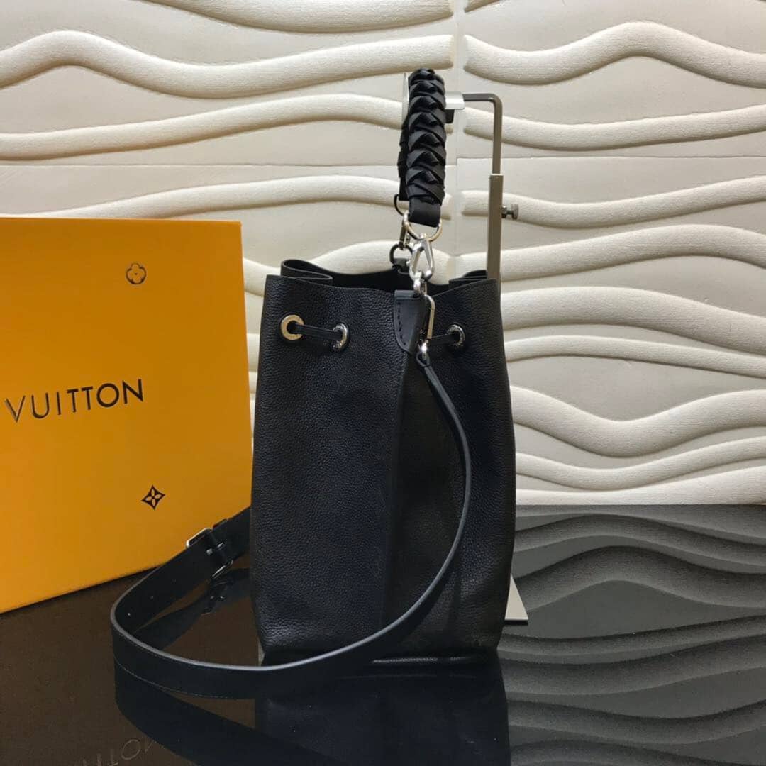 Louis Vuitton Mahina Muria Replica Handbag Black M55801