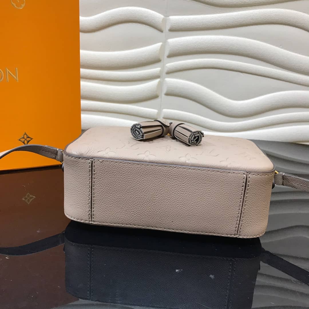 Louis Vuitton Monogram Empreinte Saintonge Replica Bag Gray M44606