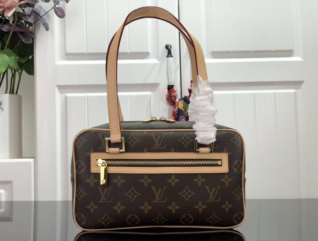 Louis Vuitton Monogram Cite MM Replica Shoulder Bag M51182