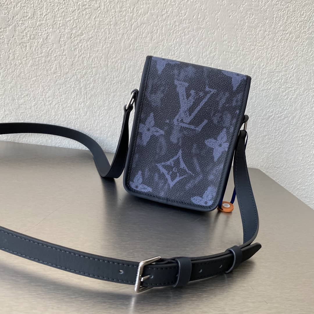 Louis Vuitton Monogram Pastel Noir Coated Canvas Replica Bag 69538