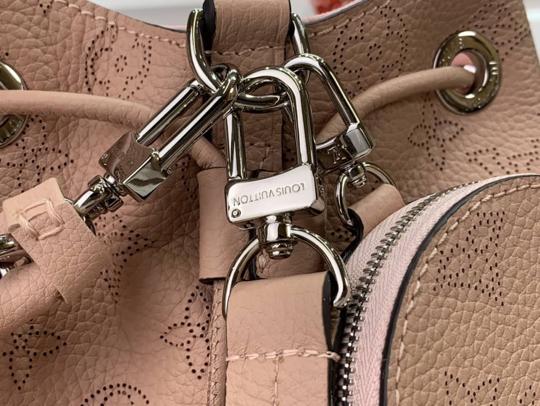 Louis Vuitton Bella Mahina Magnolia Leather Replica Bag M57068 Pink