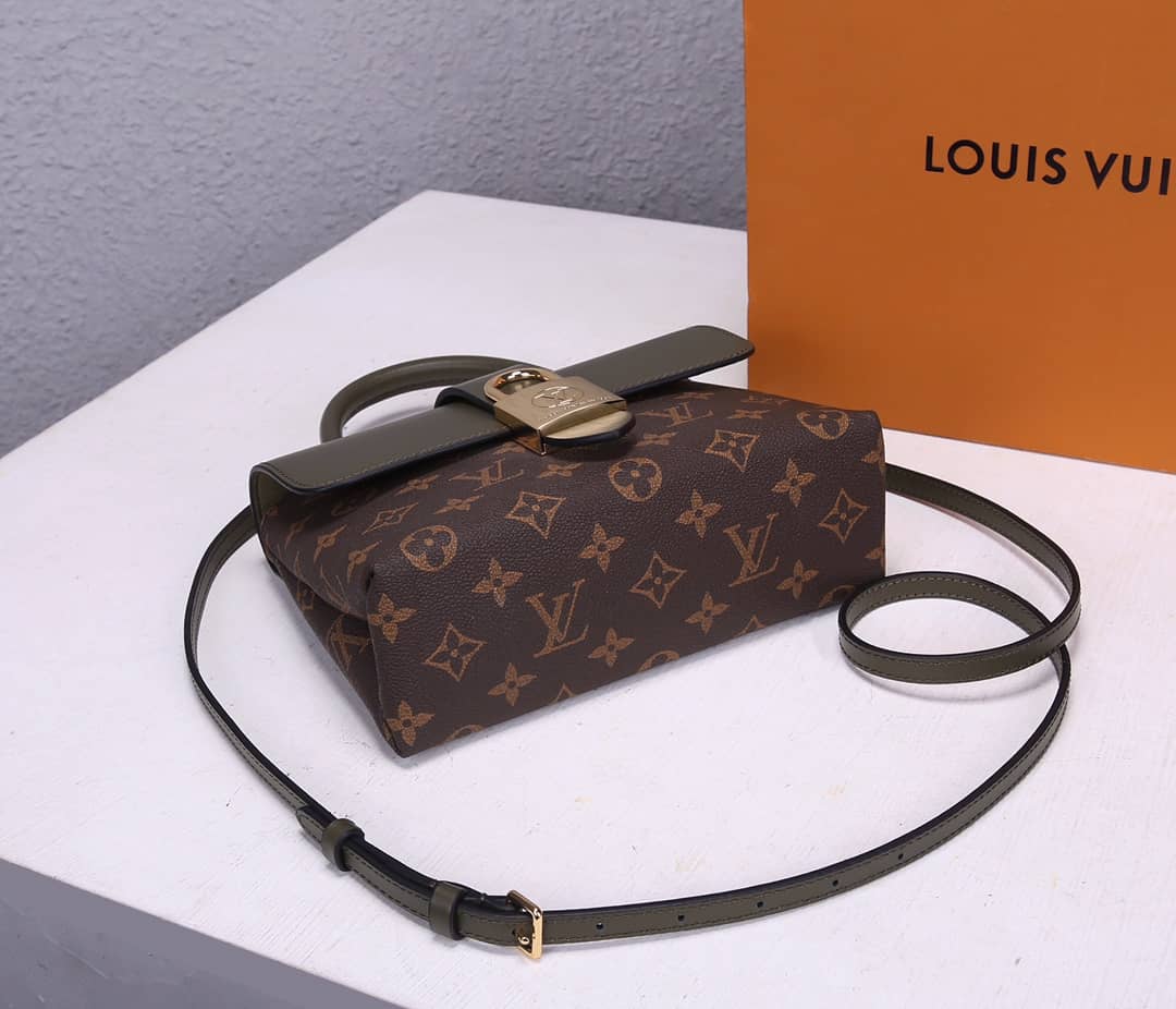 Louis Vuitton Locky BB 2way Replica Shoulder Bag Green M44141
