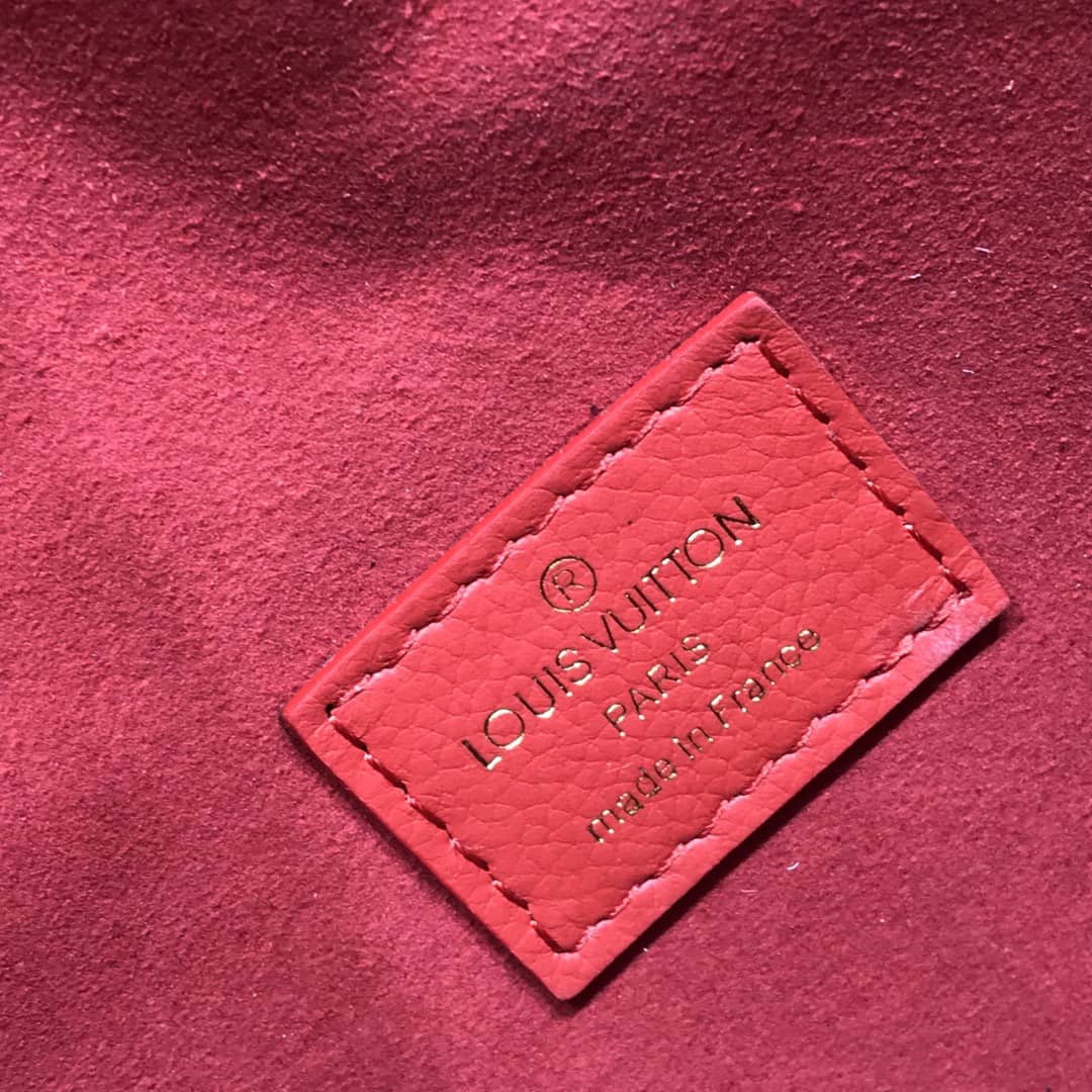 Louis Vuitton Monogram Canvas Victoire Chain Bag Replica Red M41731