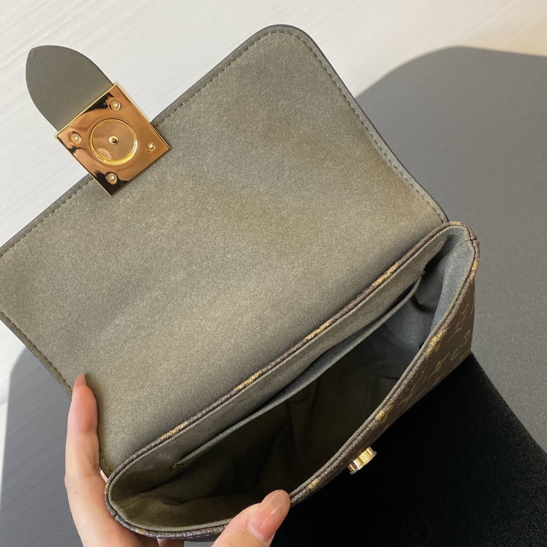 Louis Vuitton Monogram Canvas Locky BB Bag Replica Green M44321