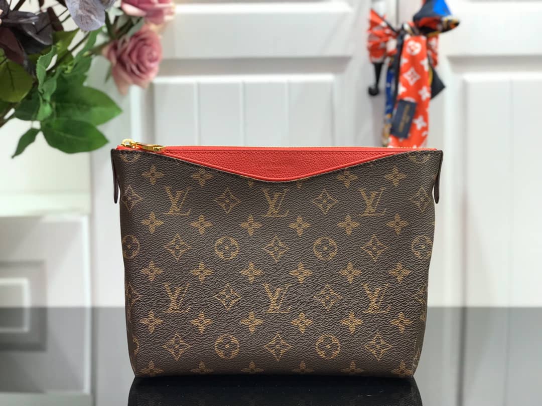 Louis Vuitton Pallas Beauty Case Monogram Canvas Replica Red M64123