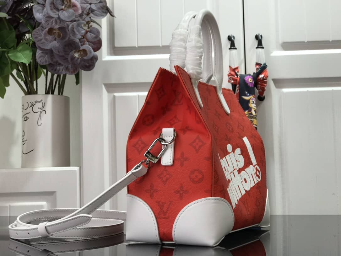 Louis Vuitton Vintage Litter Bag Monogram Canvas Everyday Signature Replica