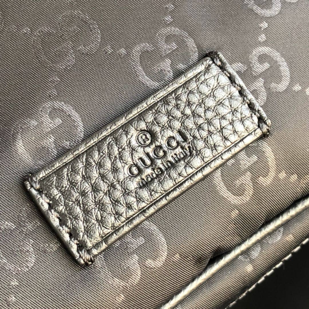Gucci GG Supreme Belt Bag Replica Black 449132