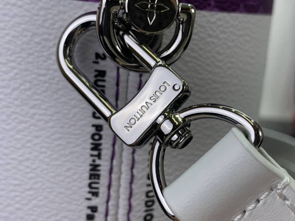 Louis Vuitton Paint Can Purple M81591 Replica Bucket Bag