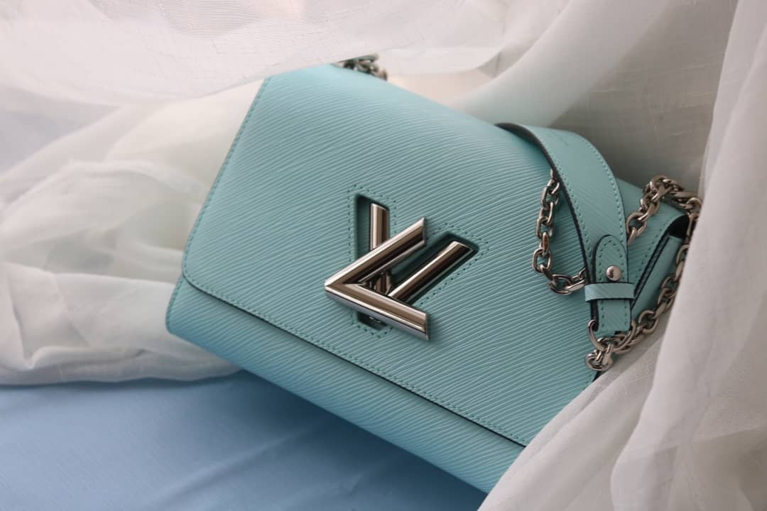 Louis Vuitton Twist Bag Blue Replica M50281