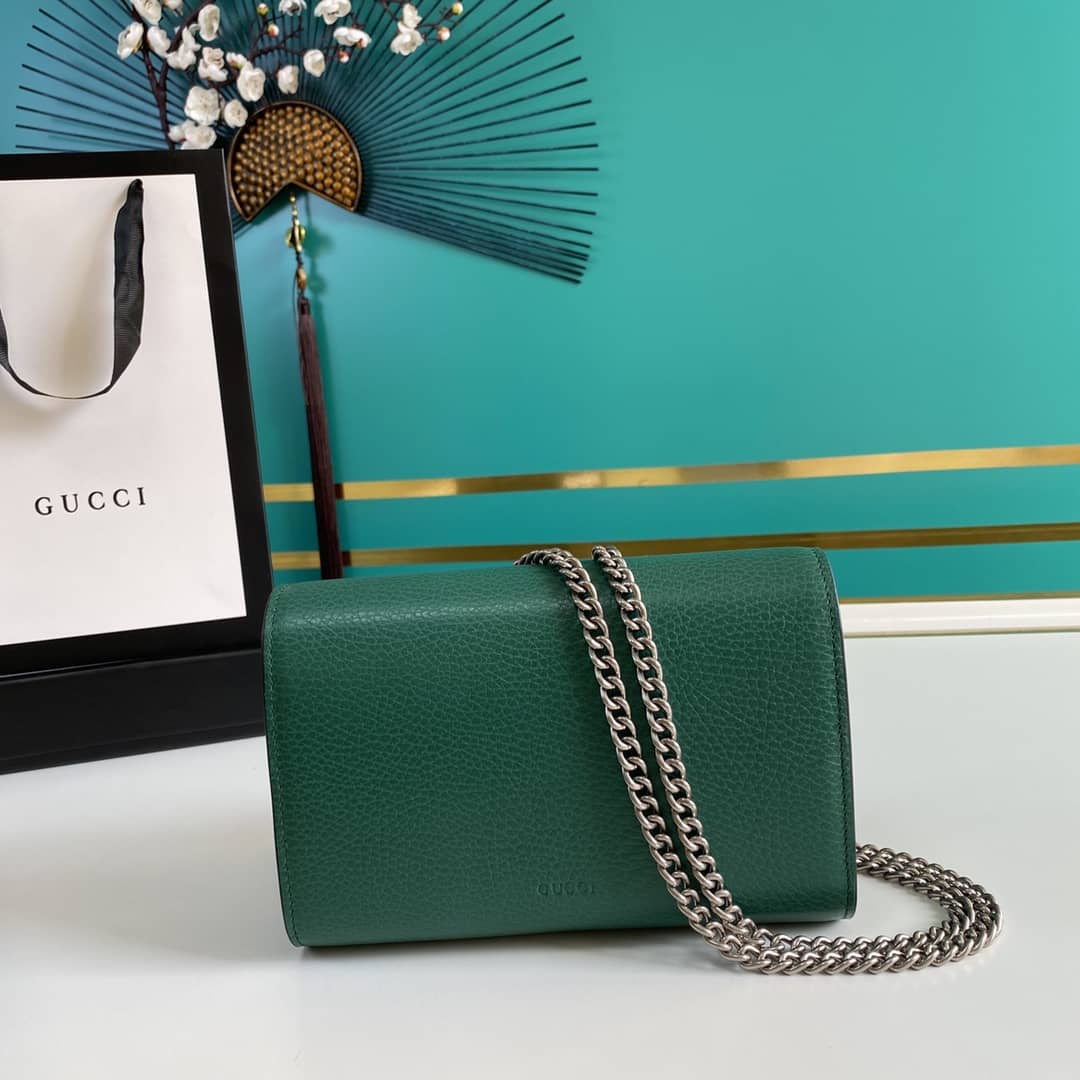 Gucci Dionysus Supreme GG Chain Wallet Replica 401231