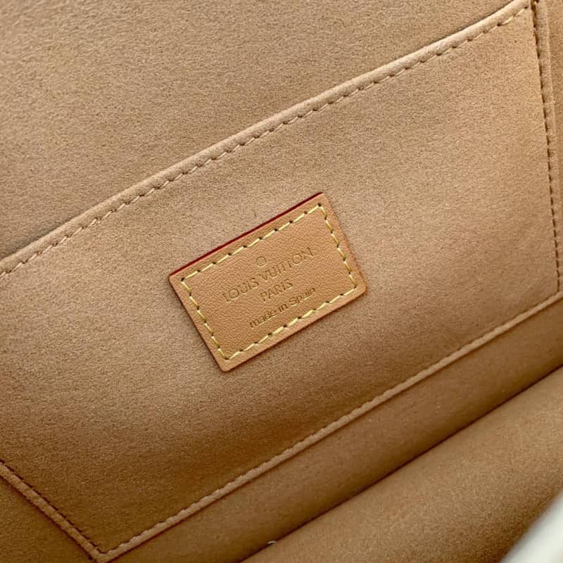 Louis Vuitton Since 1854 Jacquard Pattern Dauphine MM Replica Shoulder Bag Blue M57211