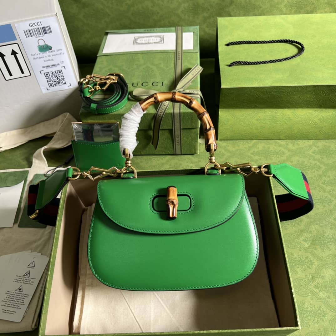 Gucci Bamboo Small Top Handle Bag Replica 675797