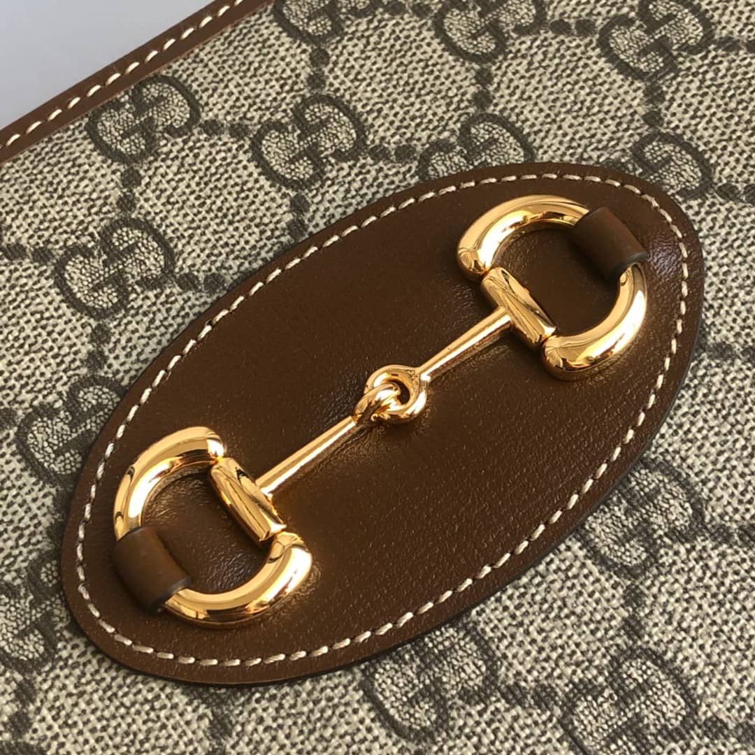 Gucci 1955 Horsebit Pouch Replica Brown 621890