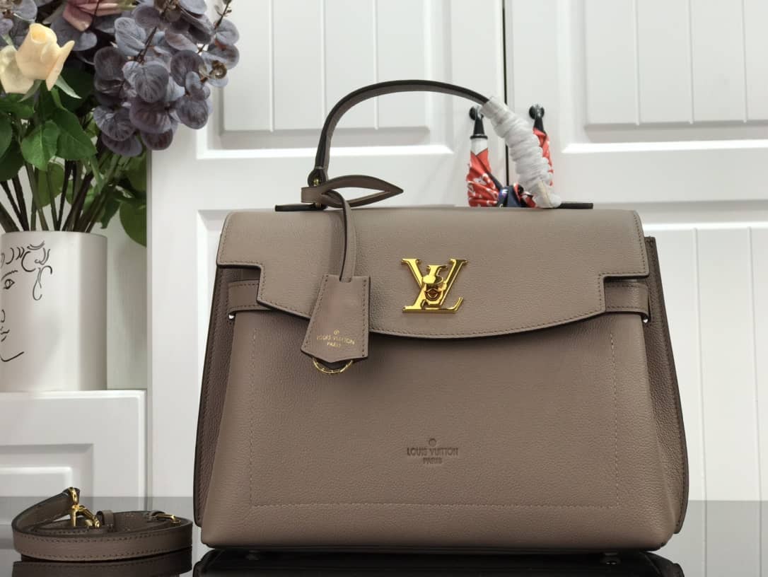 Louis Vuitton Lock Me Ever 2Way Bag Replica Gray M52787