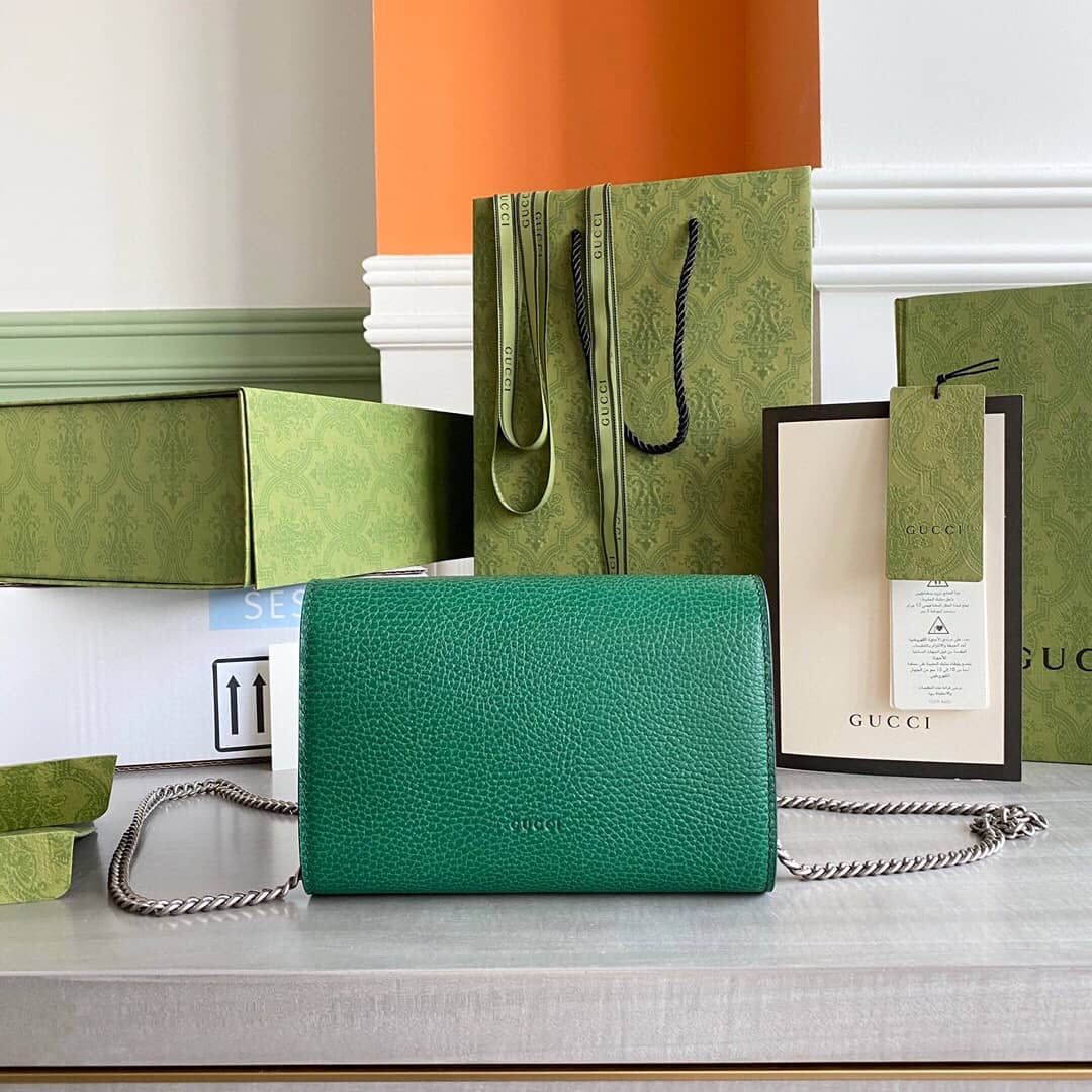 Gucci Dionysus Chain Wallet Shoulder Bag Replica Green 401231