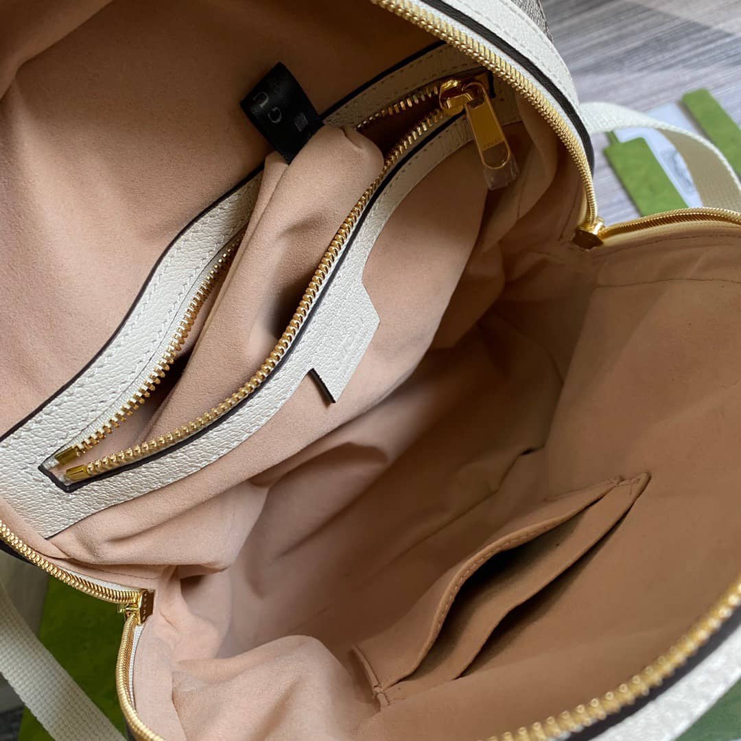 Gucci Disney Small Supreme Replica Backpack Brown 552884