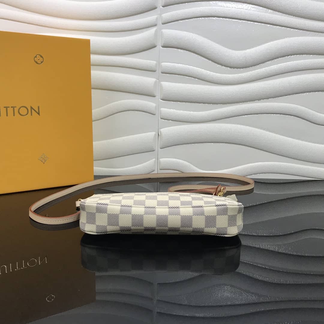 Louis Vuitton Replica Pochette Accessoires Canvas Beige M40712
