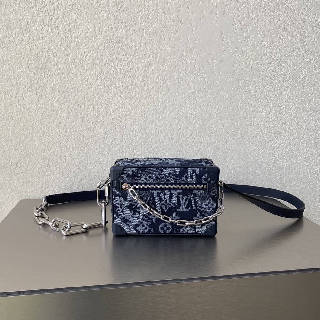 Louis Vuitton Mini Soft Trunk Monogram Tapestry Canvas Replica Bag M80033