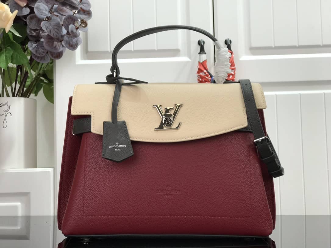 Louis Vuitton Lock Me Ever 2Way Bag Replica Red M52787