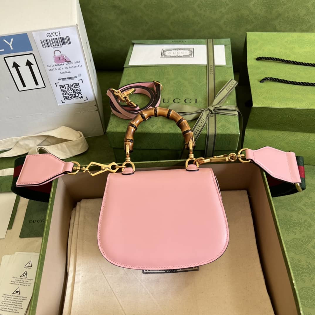 Gucci Bamboo Mini Top Handle Bag Replica 686864