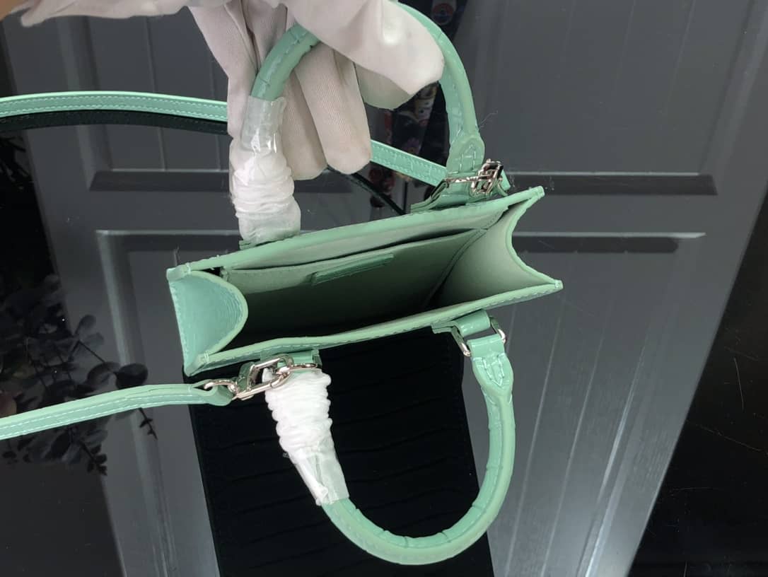 Louis Vuitton Petit Sac Plat Flat Shoulder Bag Replica Green M80169