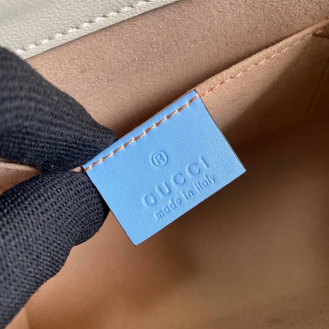 Gucci Padlock Small GG Chain Shoulder Bag Replica Blue 409487