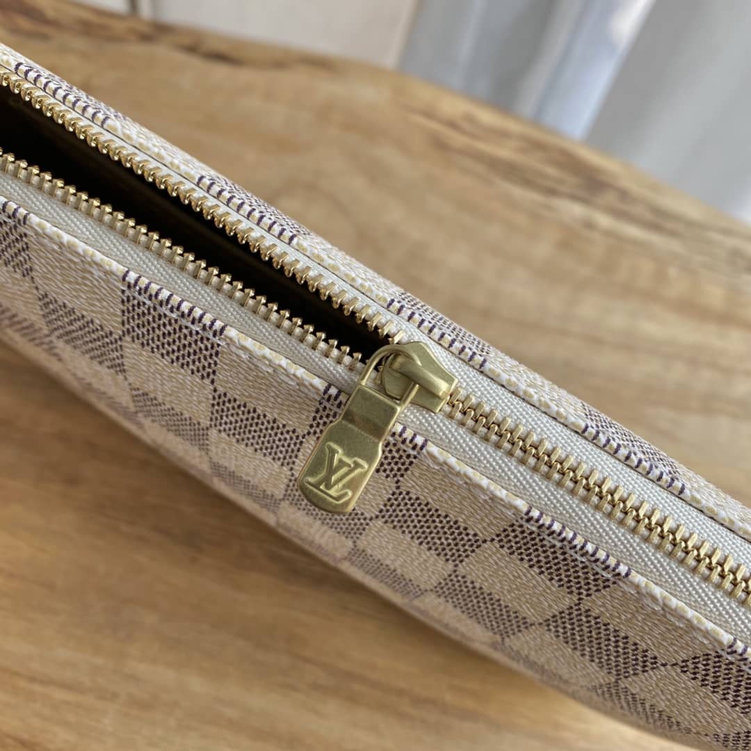 Louis Vuitton Pochette Dupe Damier Azur  Accessories M51980 Gray