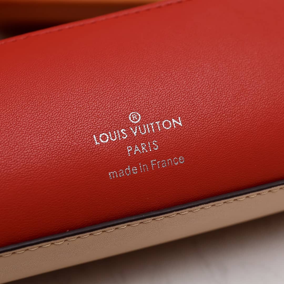 Louis Vuitton Pencil Pouch Elizabeth Monogram Canvas Replica Brown GI0009