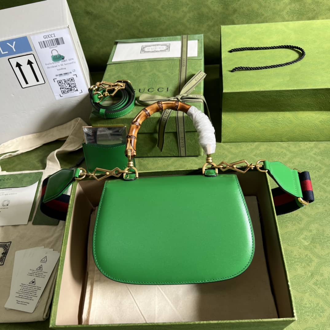 Gucci Bamboo Small Top Handle Bag Replica 675797