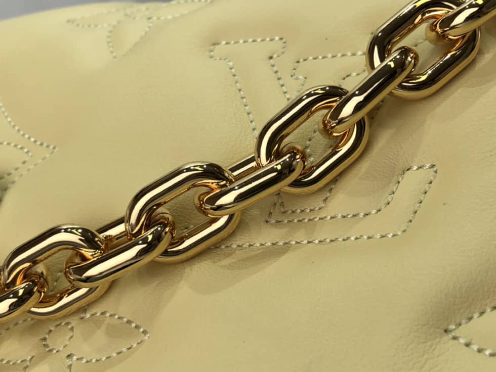 Louis Vuitton Wallet On Strap Bubblegram Yellow M81399 Replica