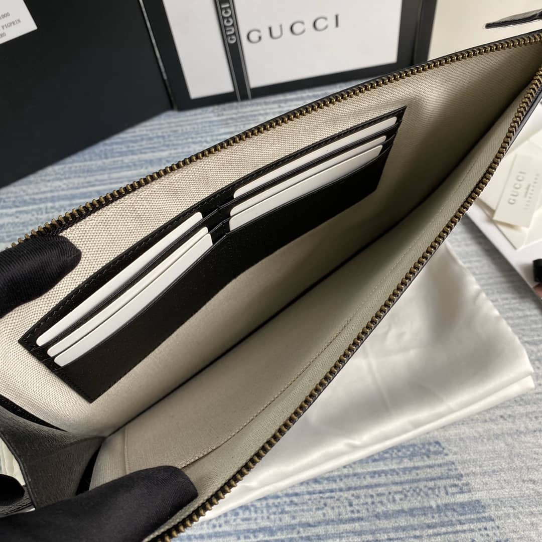Gucci GG Marmont Leather Pouch Replica 475317