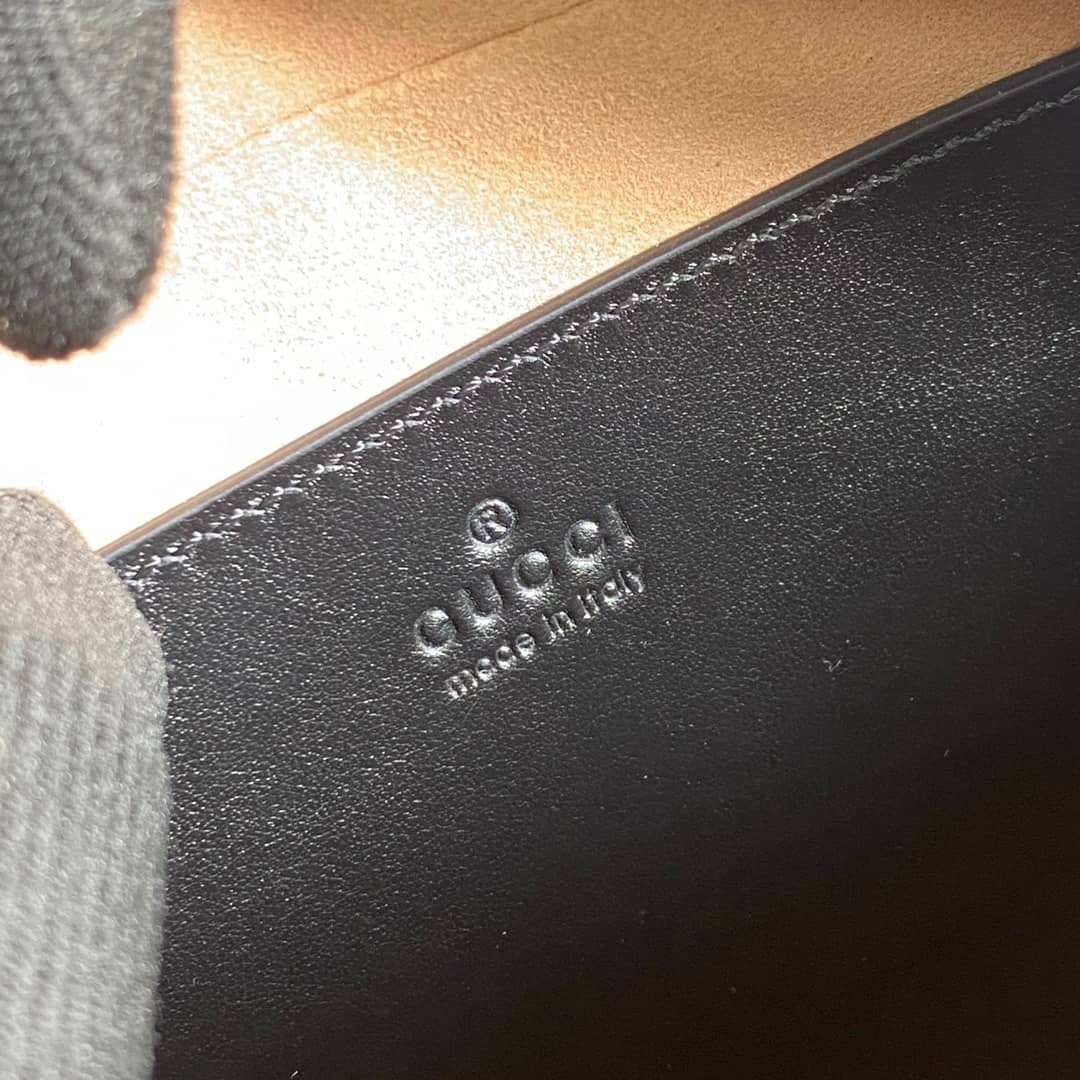 Gucci GG Marmont Small Shoulder Handbag Camera Bag Replica Black 447632