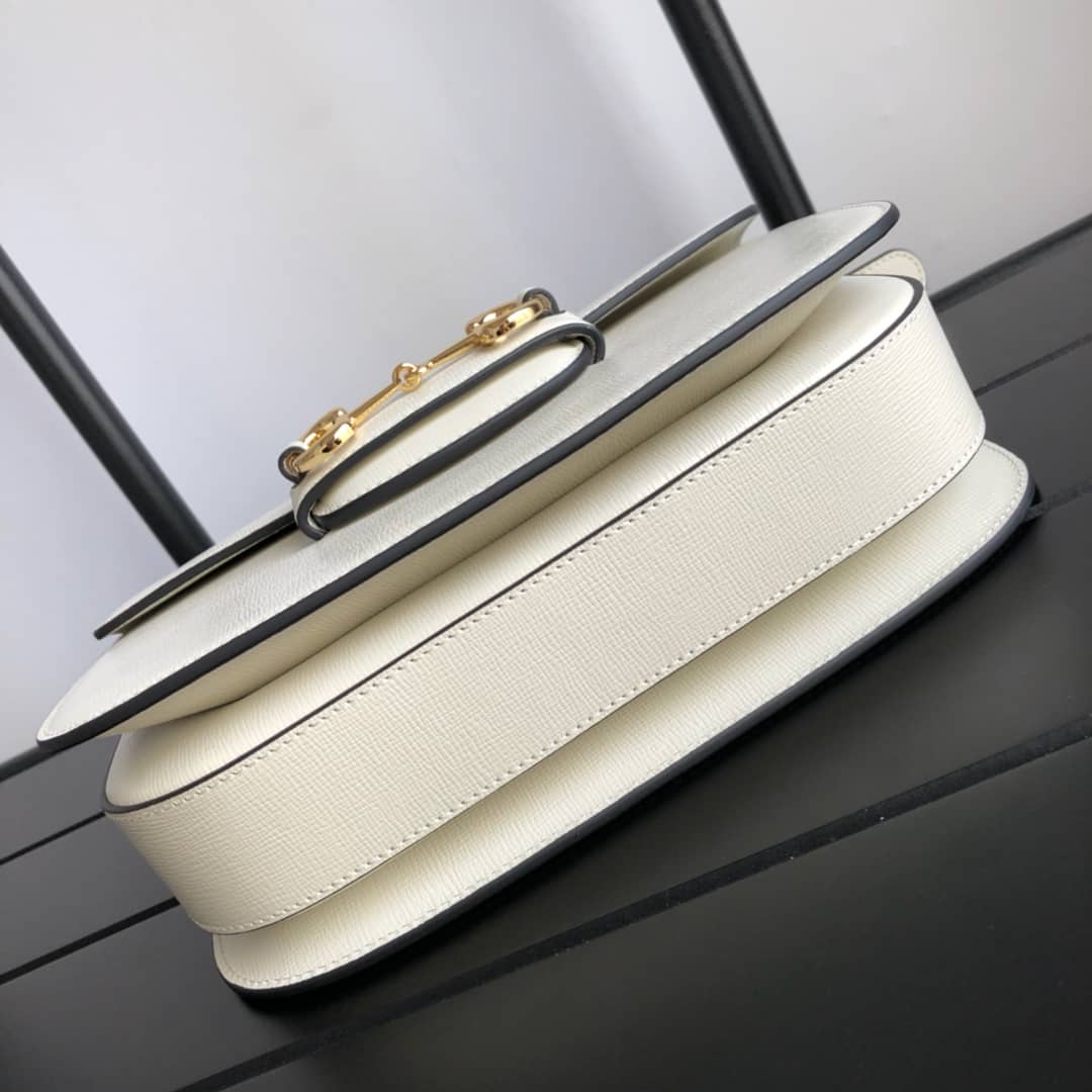 Gucci Horsebit 1955 Shoulder Bag Replica White 602204