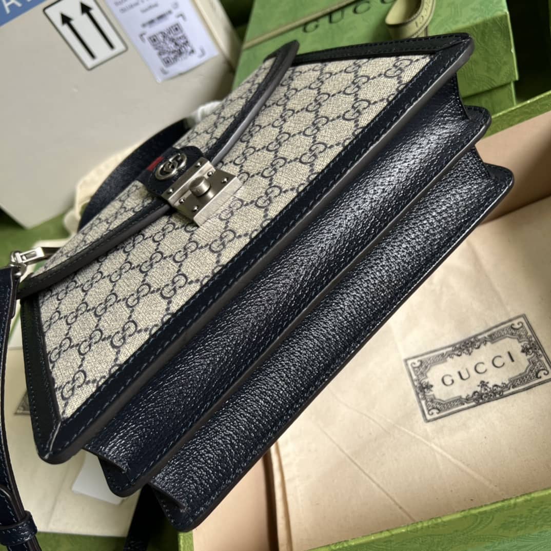 Gucci Ophidia Small Top Handle Shoulder Bag With Web 651055 Replica