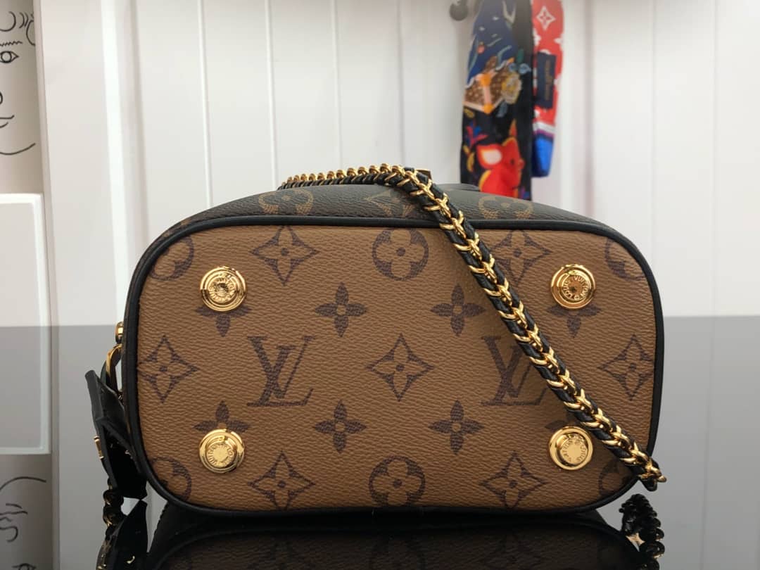 Louis Vuitton Monogram Reverse Canvas Vanity PM M45165 Replica