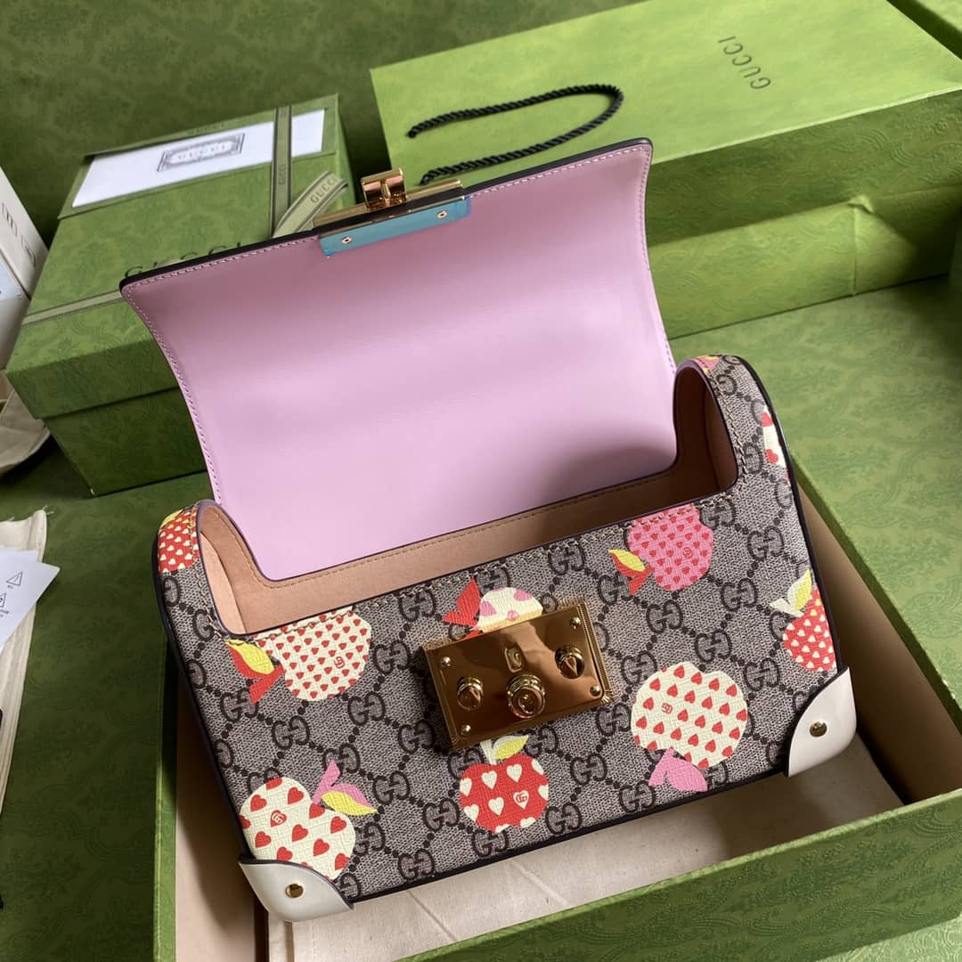 Gucci Padlock Small Bamboo Shoulder Bag Replica 603221