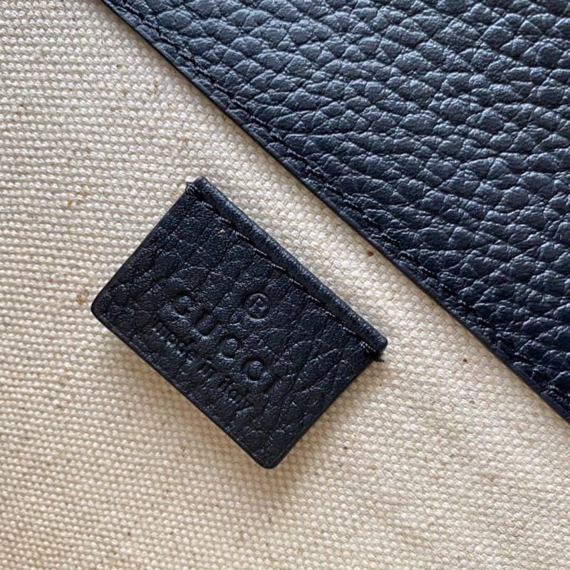 Gucci Dionysus Dupe GG Supreme Dionysus Chain Replica Shoulder Bag Black 400249