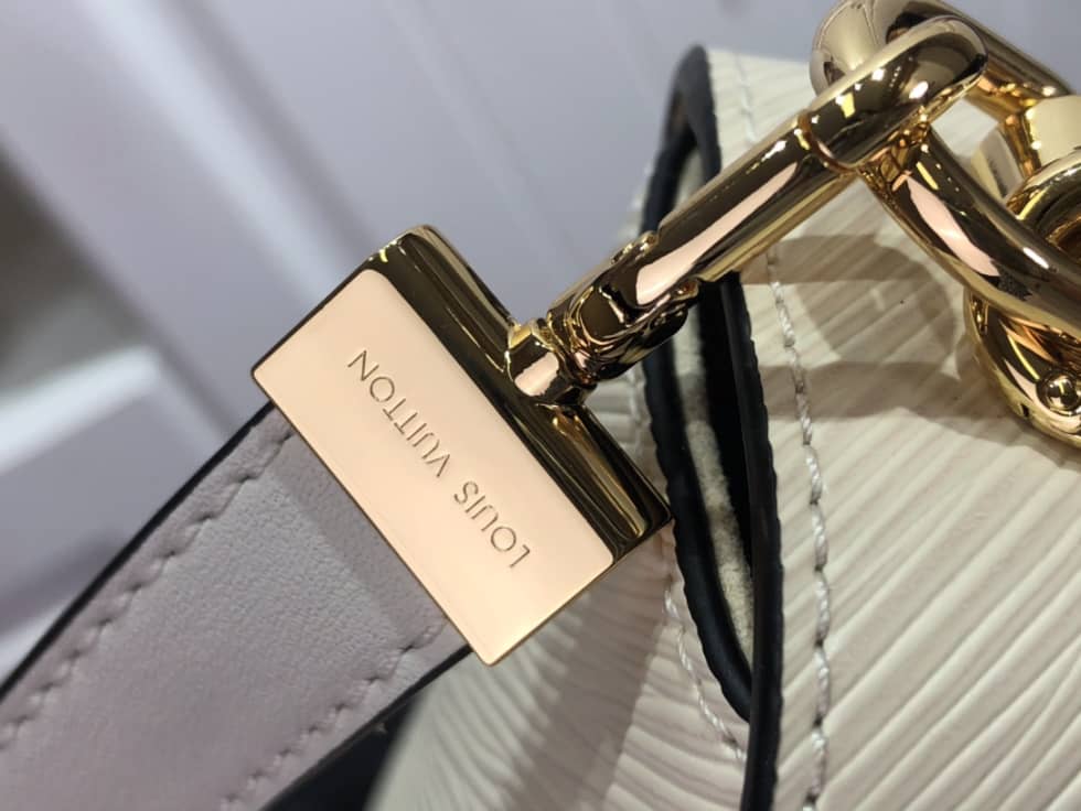 Louis Vuitton Twist MM Epi Grained Leather Beige M59403 Replica Crossbody Bag