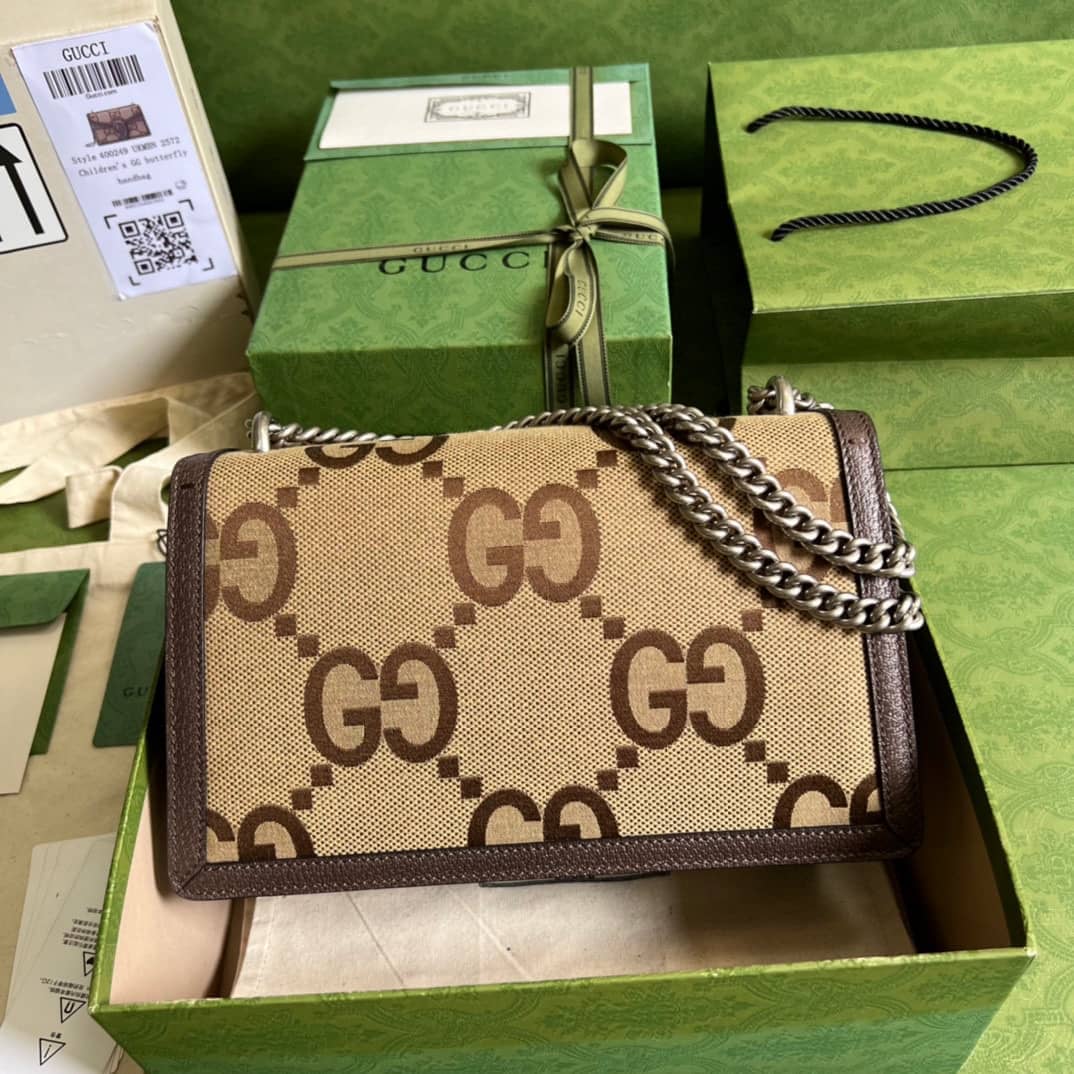 Gucci Dionysus GG Supreme Leather 400249 Replica Crossbody Bag