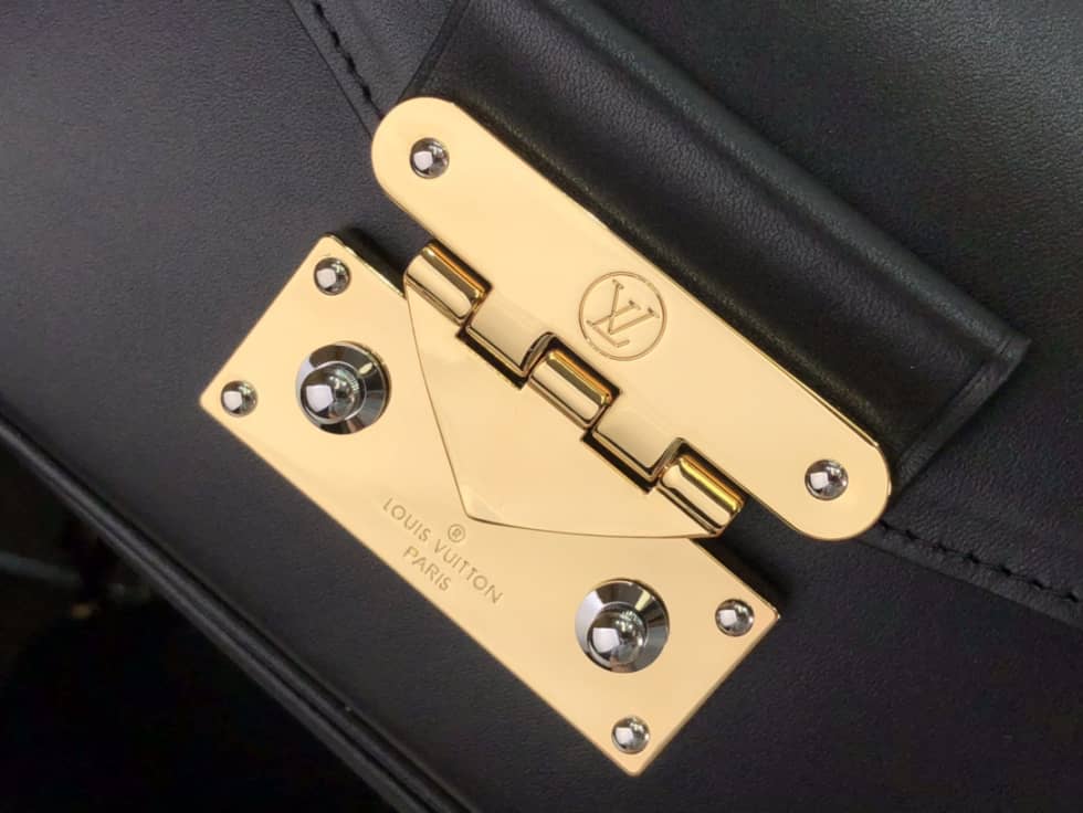 Louis Vuitton Swing Handbag Black M20393 Replica Shoulder Bag
