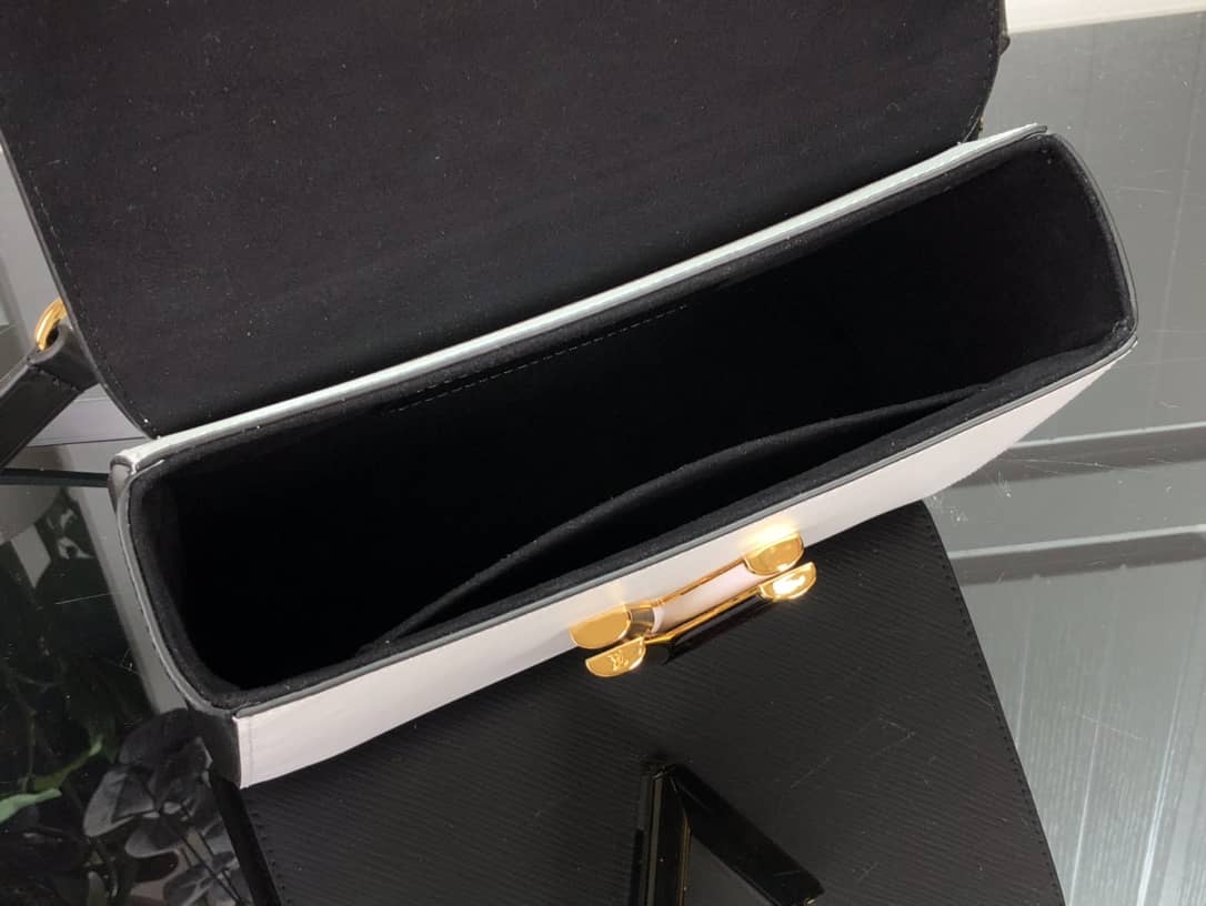 Louis Vuitton Monogram 2Way Leather Twist Replica Handbag White M58526