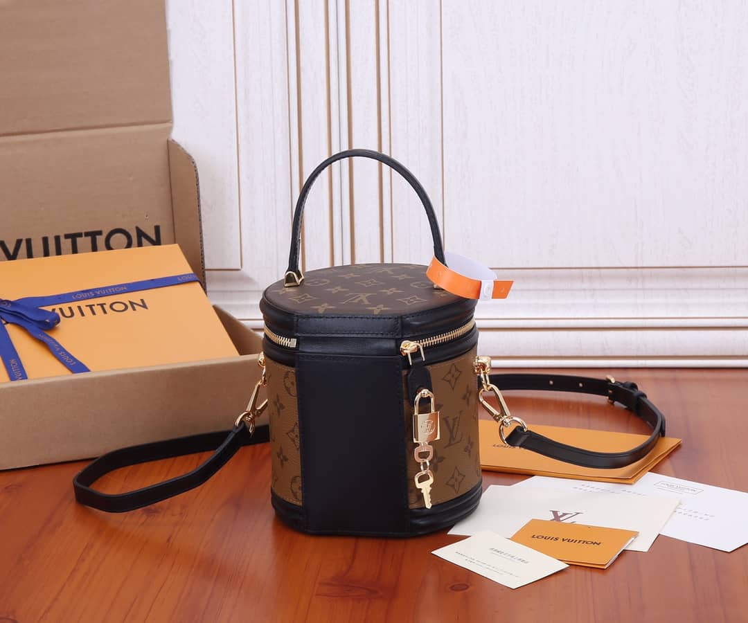 Louis Vuitton Cannes Monogram Reverse Womens Vanity Bag Replica M43986