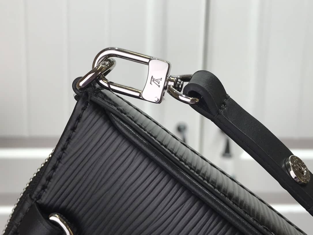 Louis Vuitton Epi Easy Pouch On Strap Replica Bag Black M80471