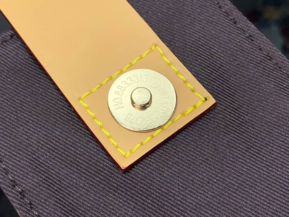 Louis Vuitton x Nigo Flap Double Pouch Brown M81005 Replica Phone Bag