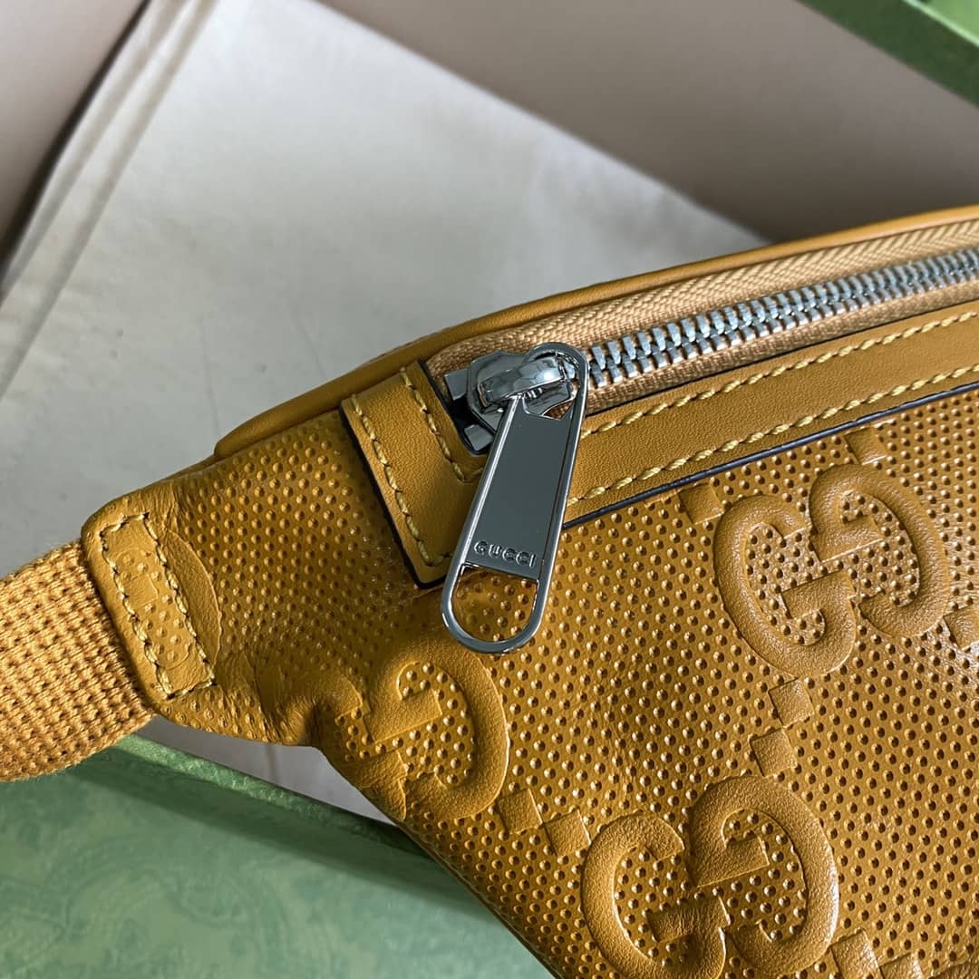 Gucci GG Embossed Belt Bag Replica 658582