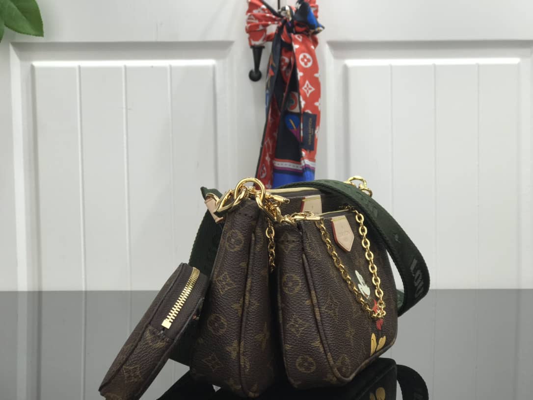 Louis Vuitton Monogram Canvas Multi Pochette Replica Brown M44823