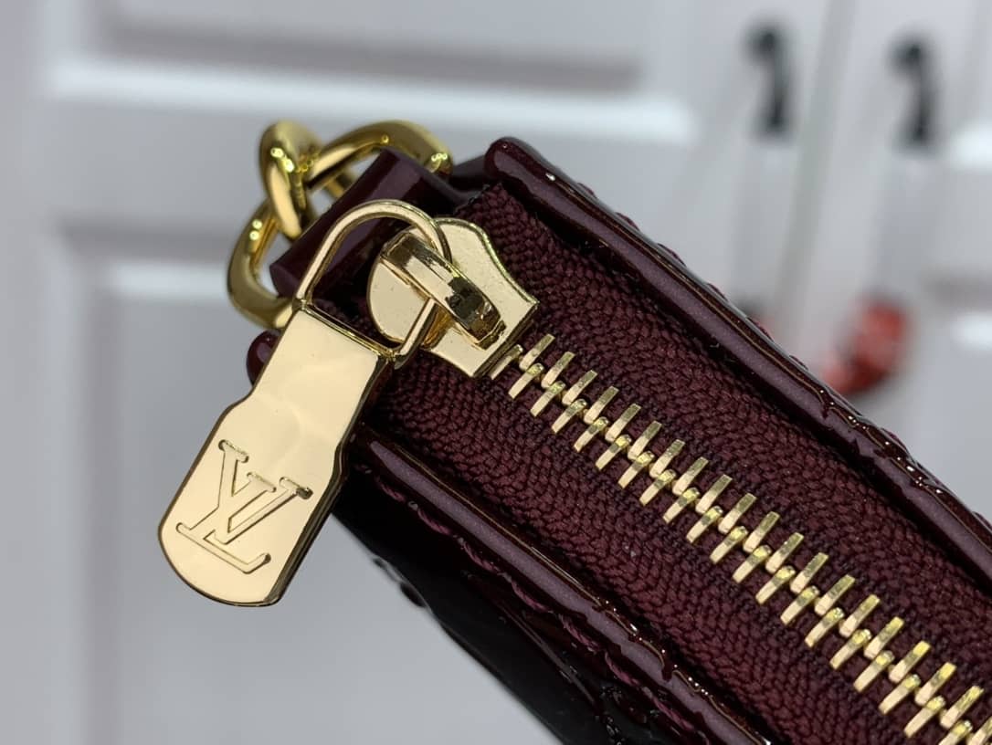Louis Vuitton Pochette Dupe Monogram Vernis  Accessories  Pouch Purple M58009