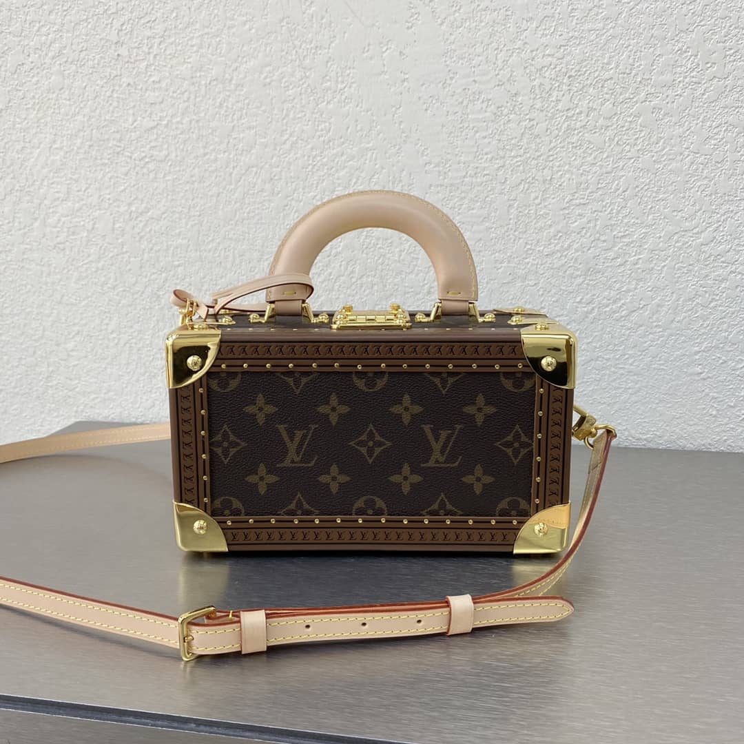 Louis Vuitton Monogram Canvas Cruise Trunk Box Replica 40672M