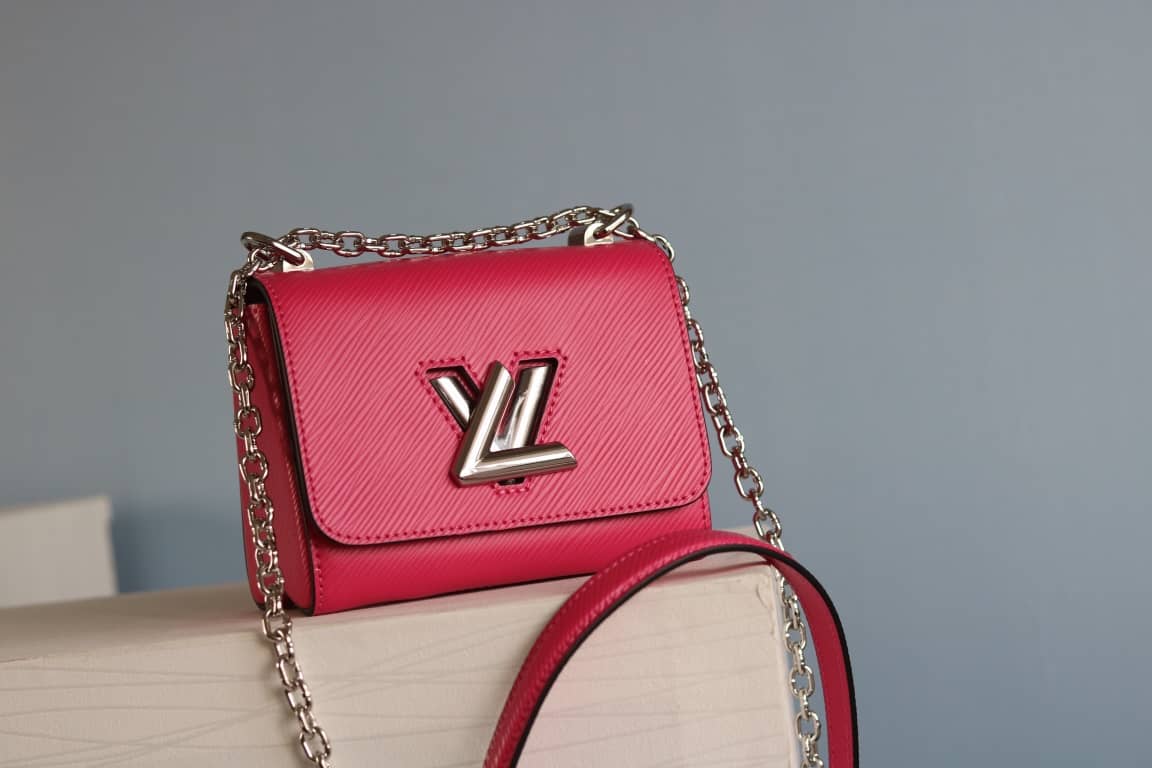 Louis Vuitton Replica Twist MM Epi Leather Bag Red