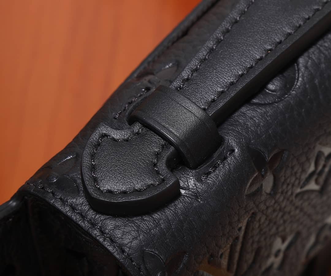 Louis Vuitton S Lock Sling Crossbody Bag Replica Black M58487